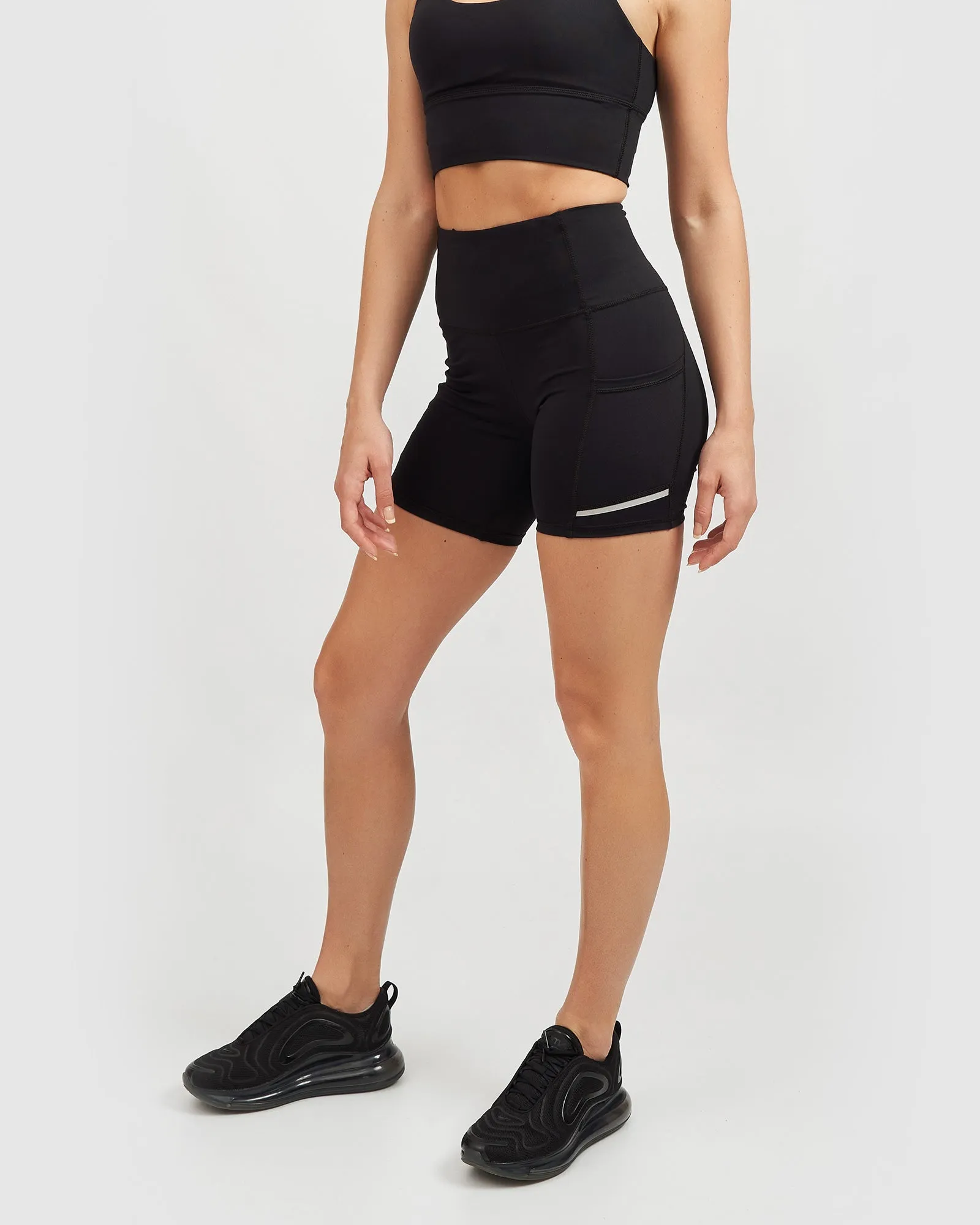 Core Trainer Lara Active Bike Shorts - Black