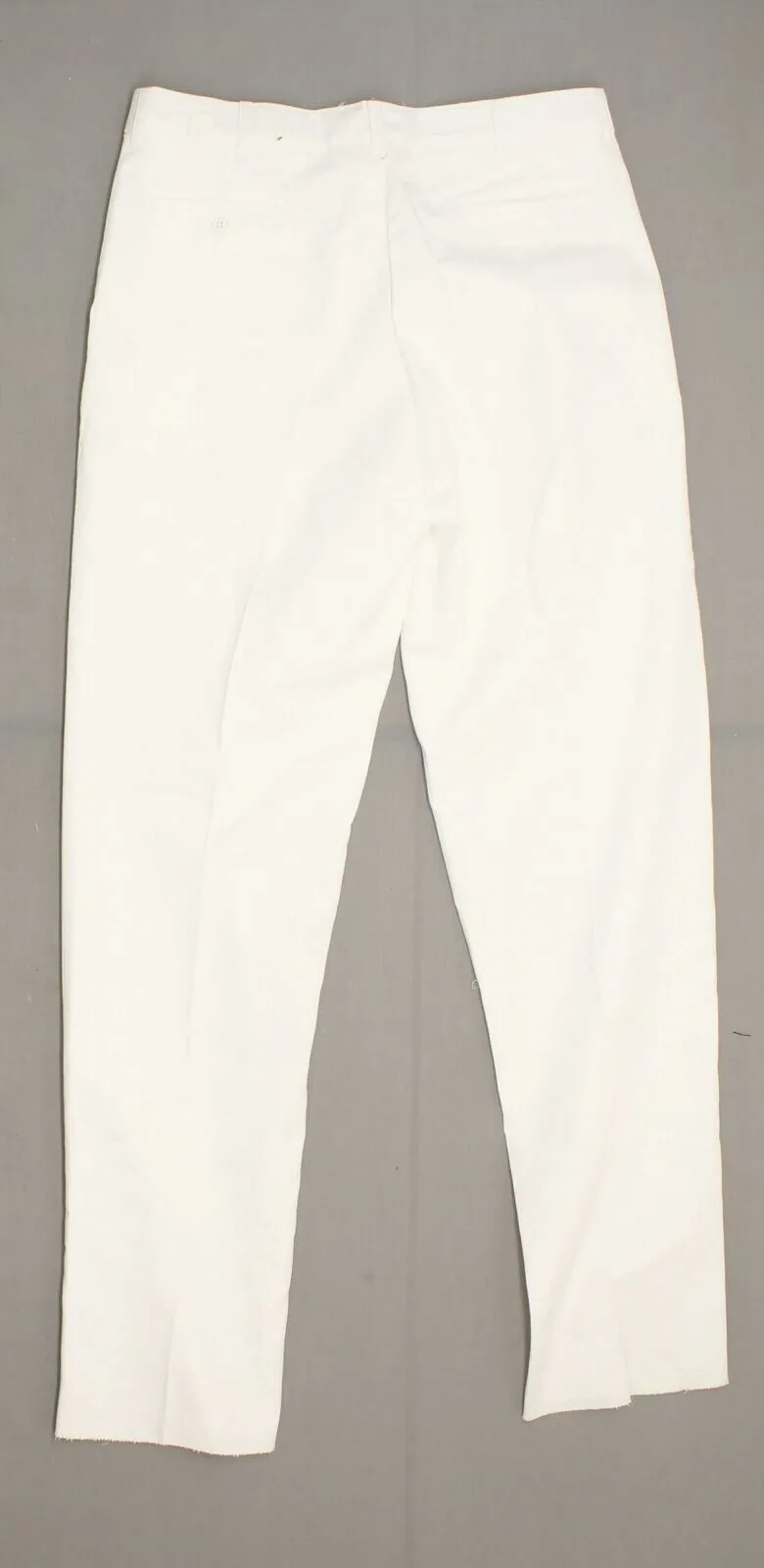 Cornerstone Men's Unhemmed Industrial Work Pants White 37 Waist