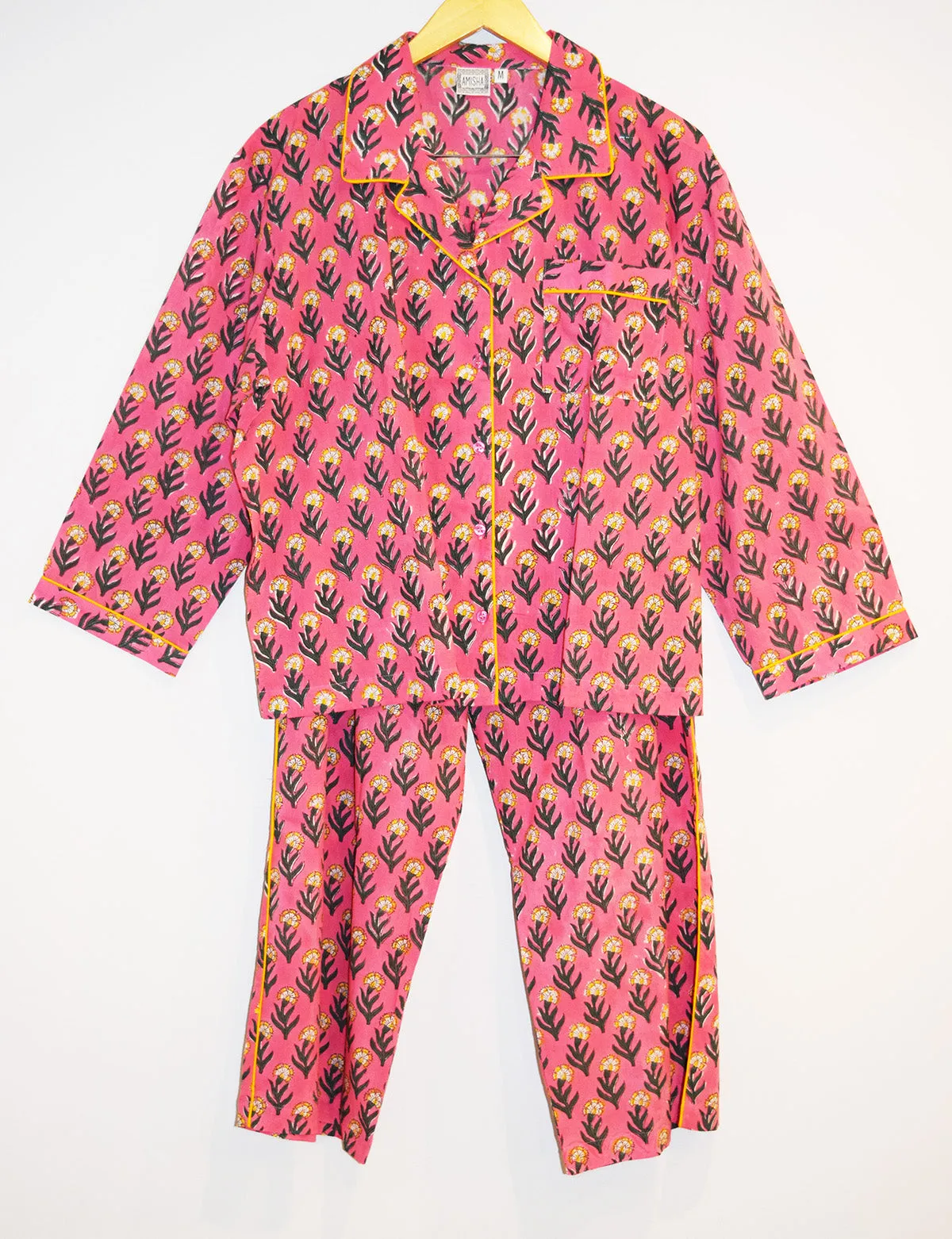Cotton Pajama Set | Punch Floral