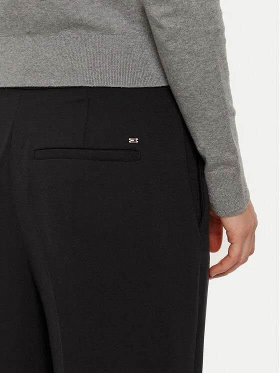 Crepe Relaxed Straight Pant