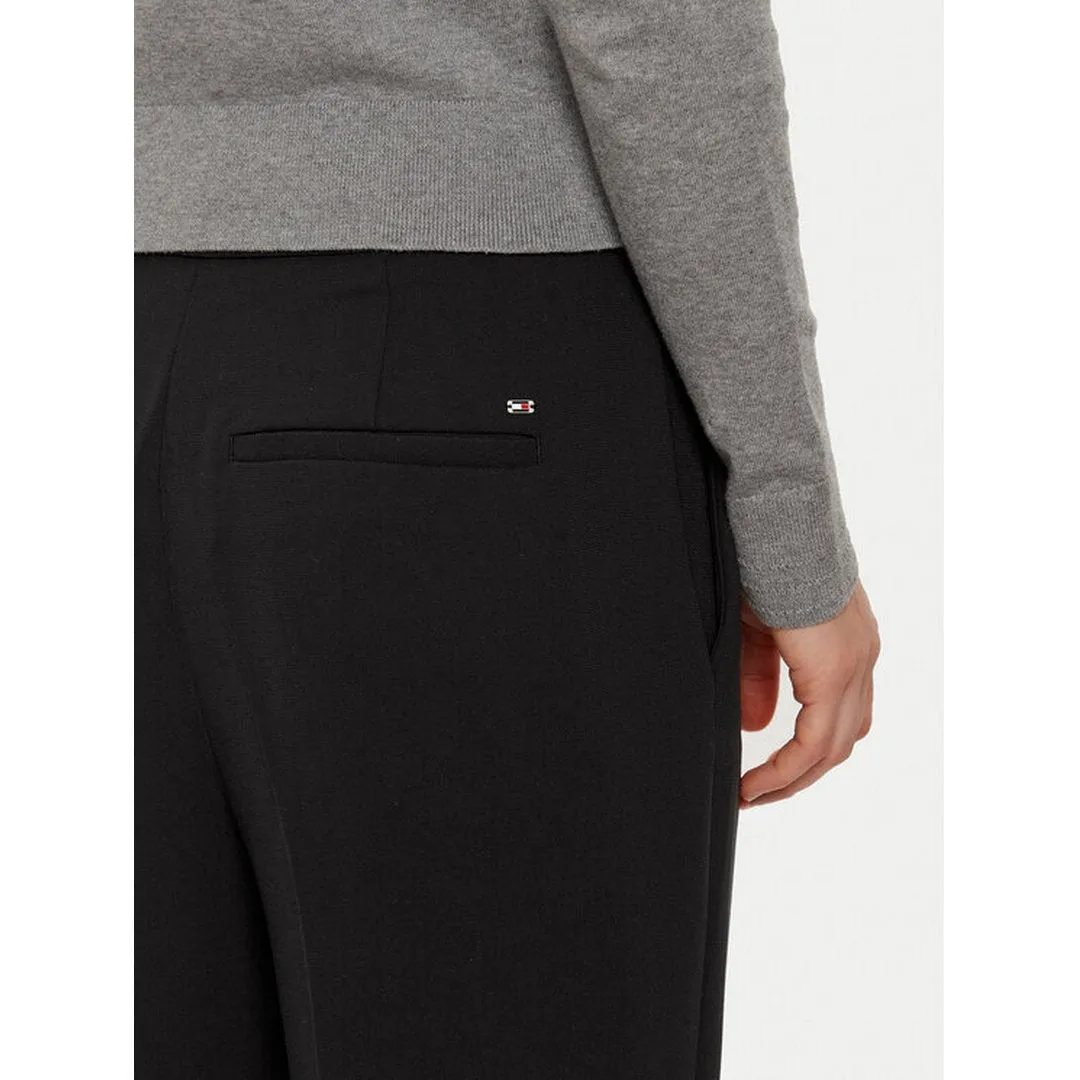 Crepe Relaxed Straight Pant