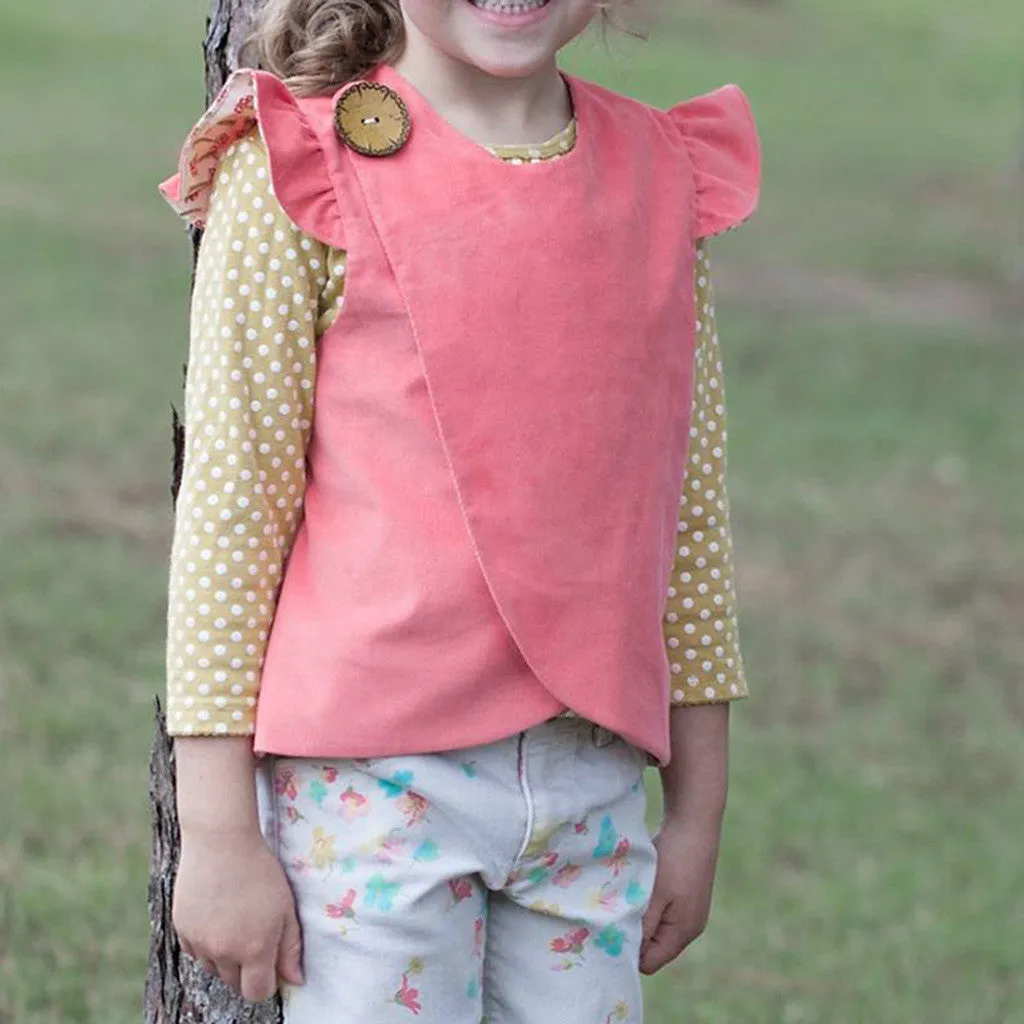 Crossroads Vest Sewing Pattern - Baby   Child ~ add-on for Pathfinder Vest