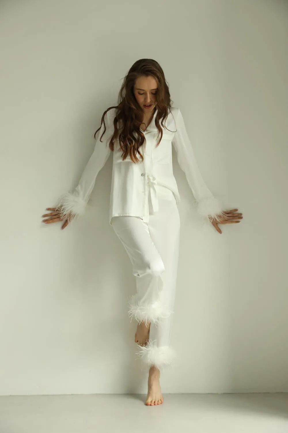 Crystal PJs- White