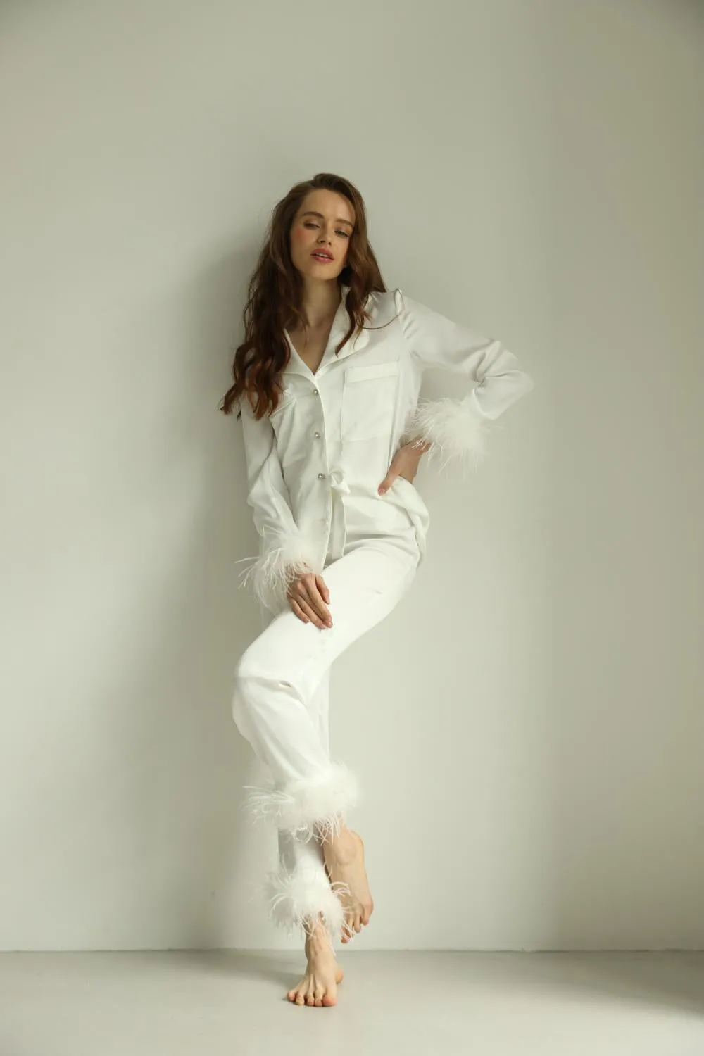 Crystal PJs- White