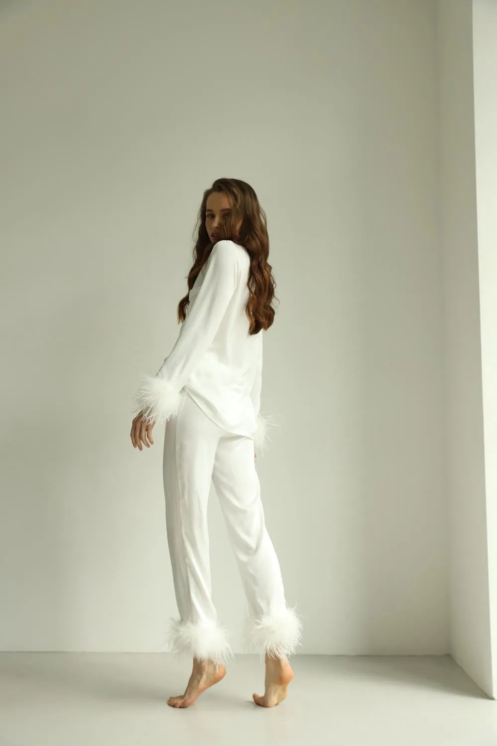 Crystal PJs- White