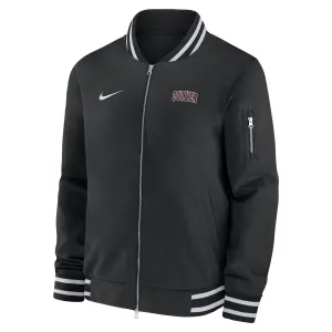 Culver -C Coaches Nike Bomber Jacket - Black & White Accents