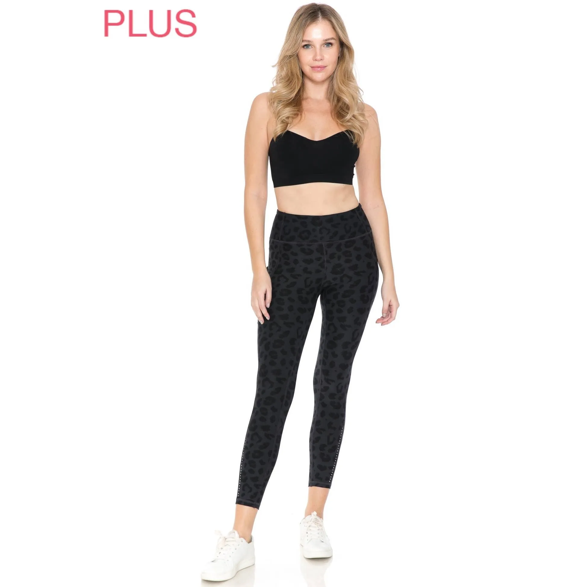 Curvy Premium Activewear 7/8 Length Leggings