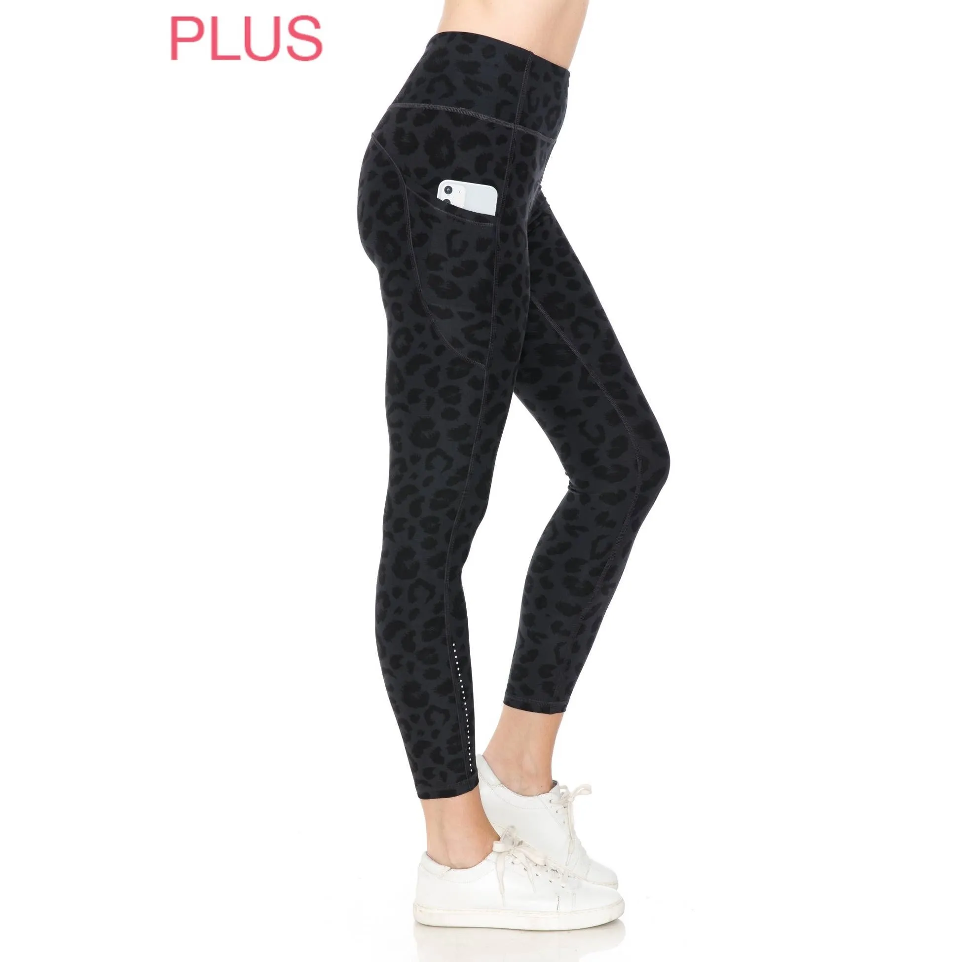 Curvy Premium Activewear 7/8 Length Leggings