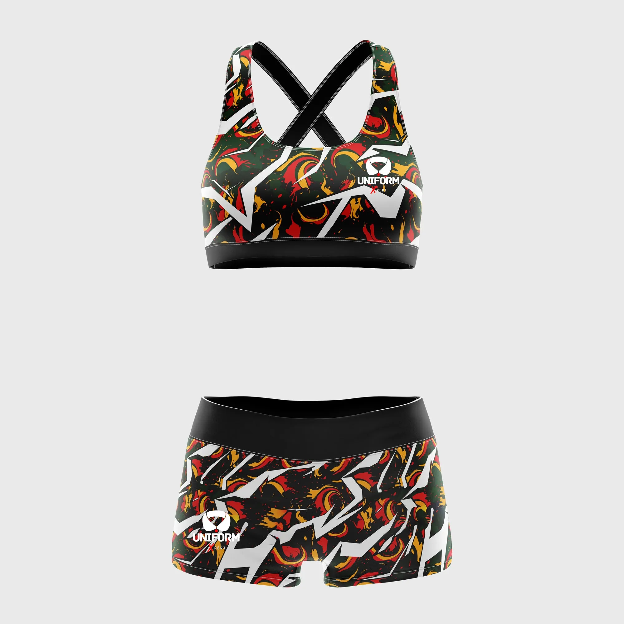Custom Sports Bra Set | Performance Activewear for Active Women
