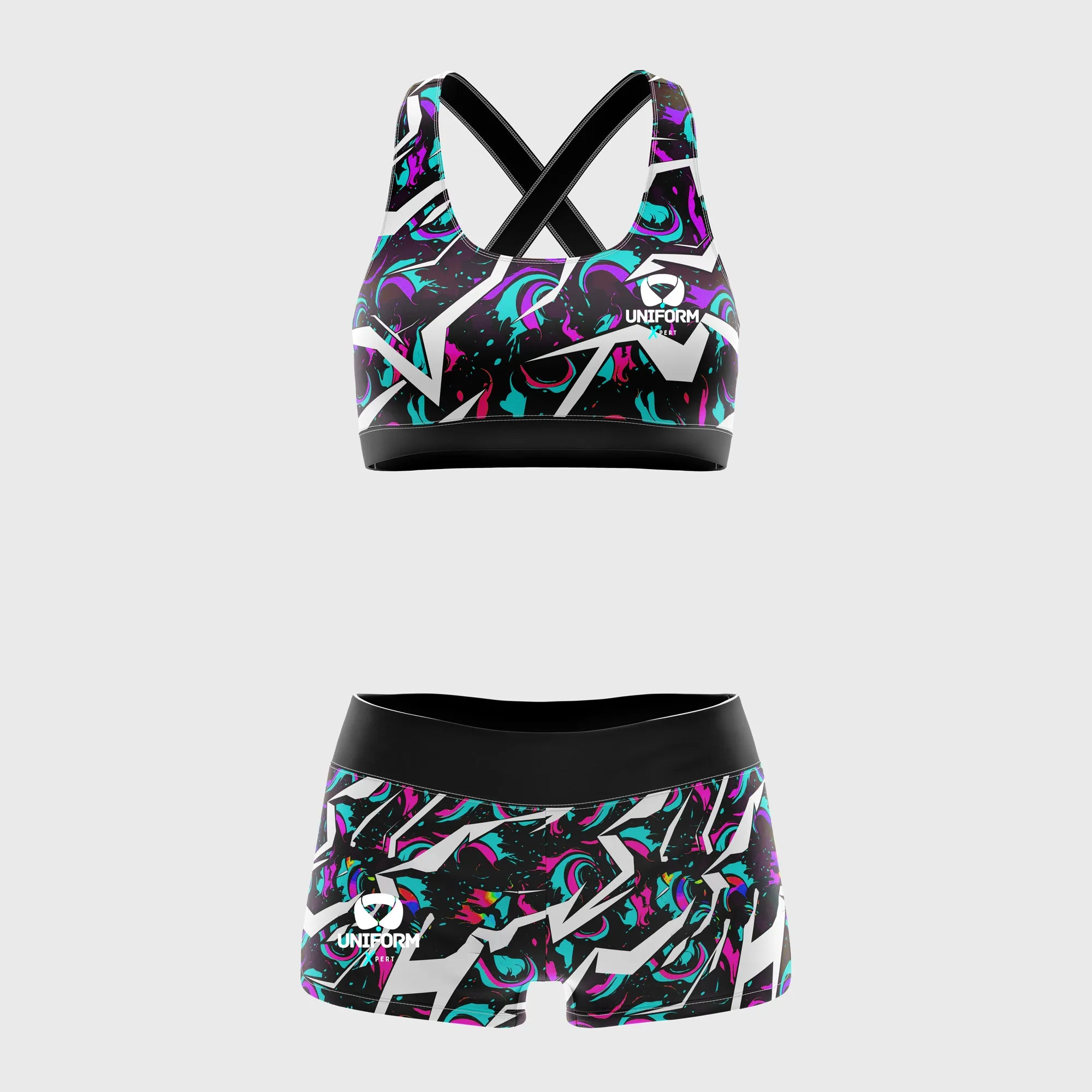 Custom Sports Bra Set | Performance Activewear for Active Women