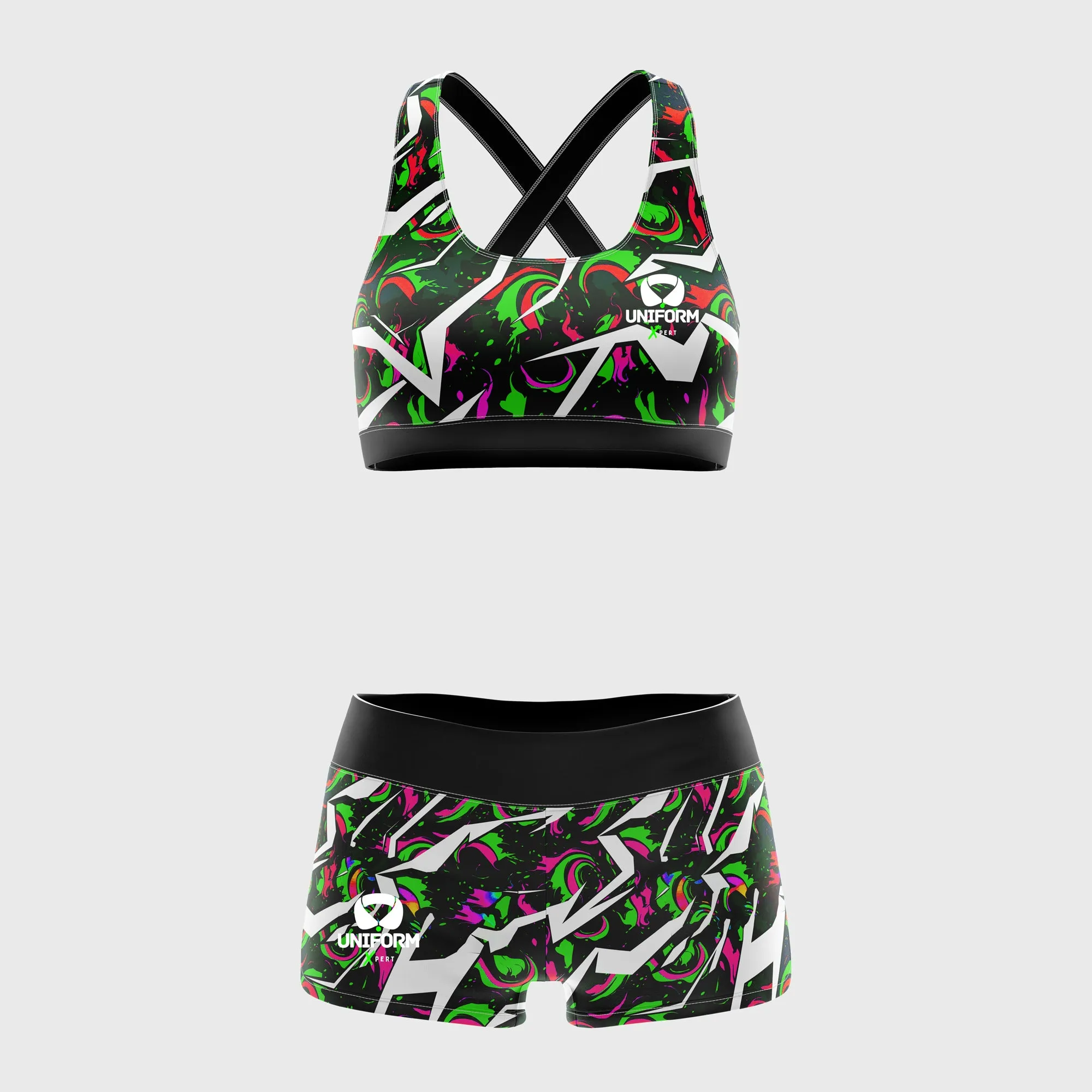 Custom Sports Bra Set | Performance Activewear for Active Women