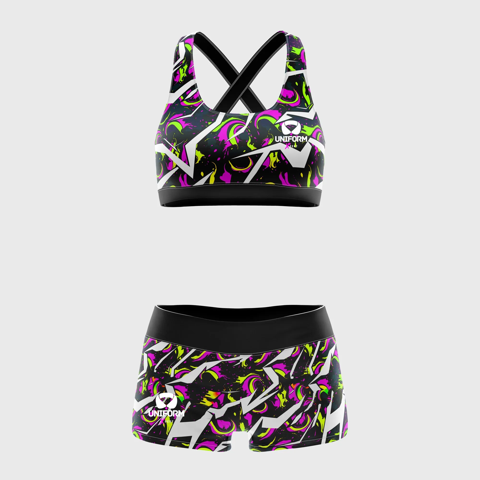 Custom Sports Bra Set | Performance Activewear for Active Women