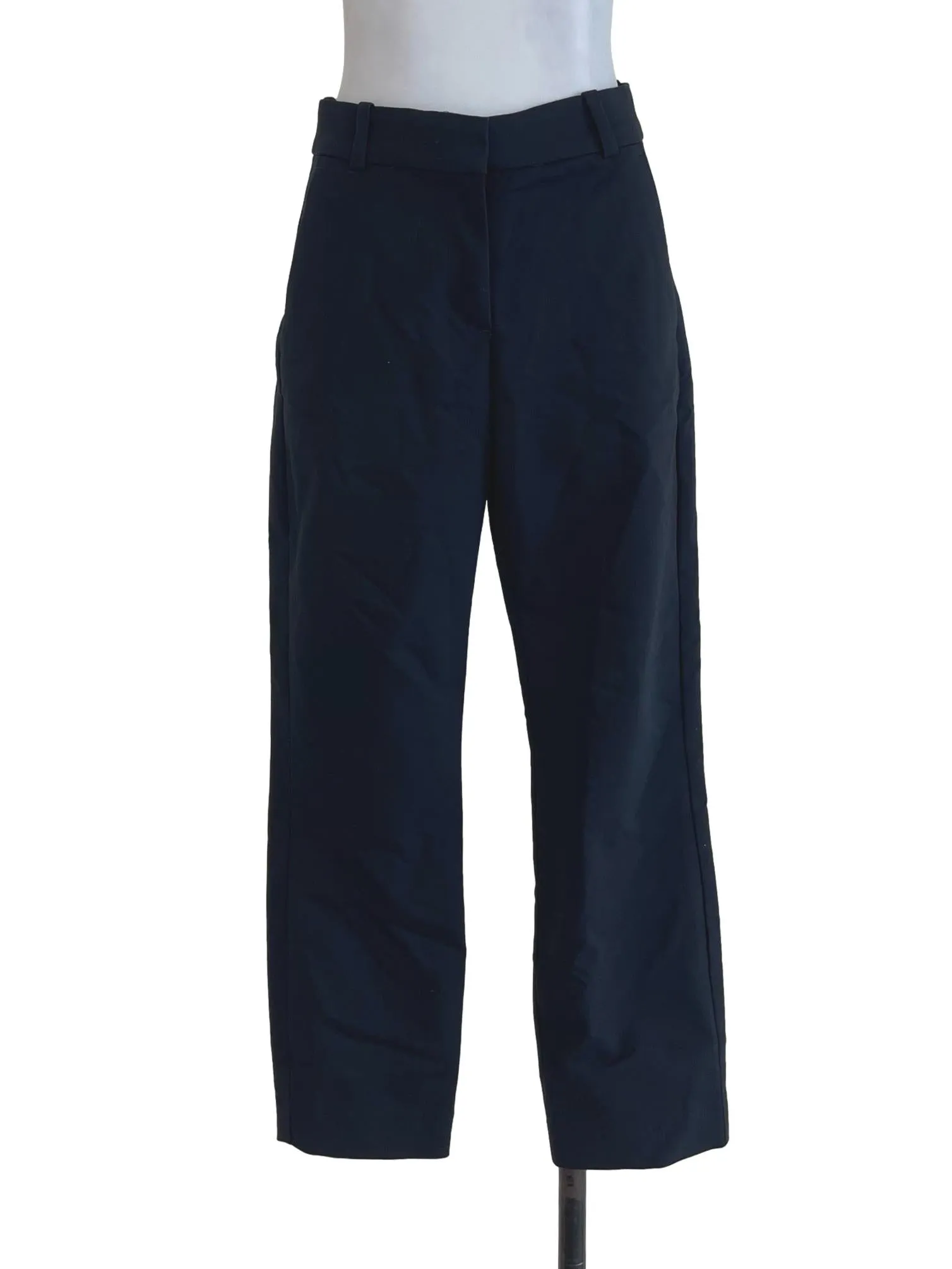 Dark Blue Slack Regular Waist