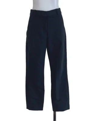 Dark Blue Slack Regular Waist