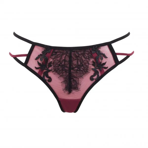 Dina Thong - Cordovan/Black -