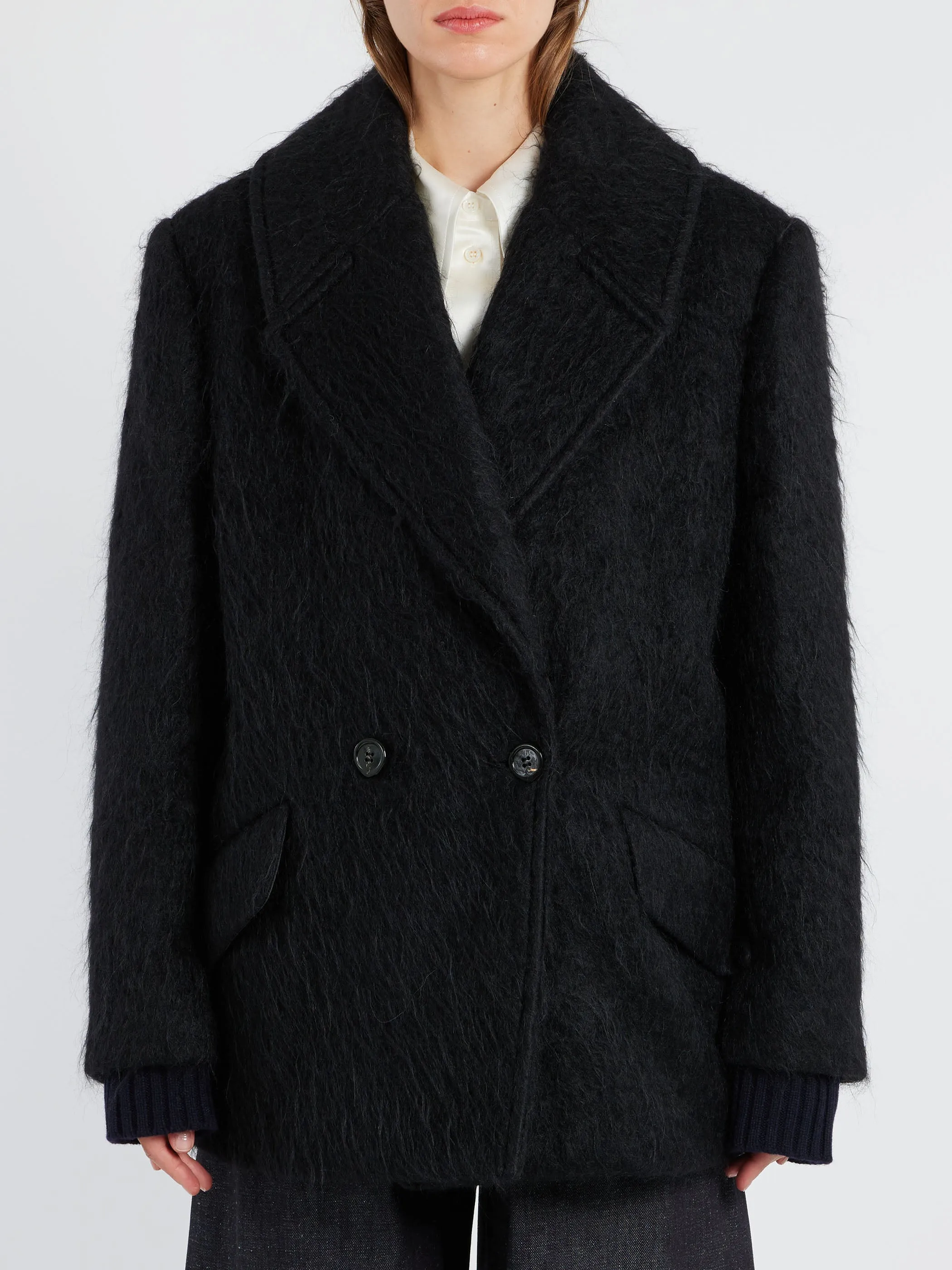 Double-Breasted Coat