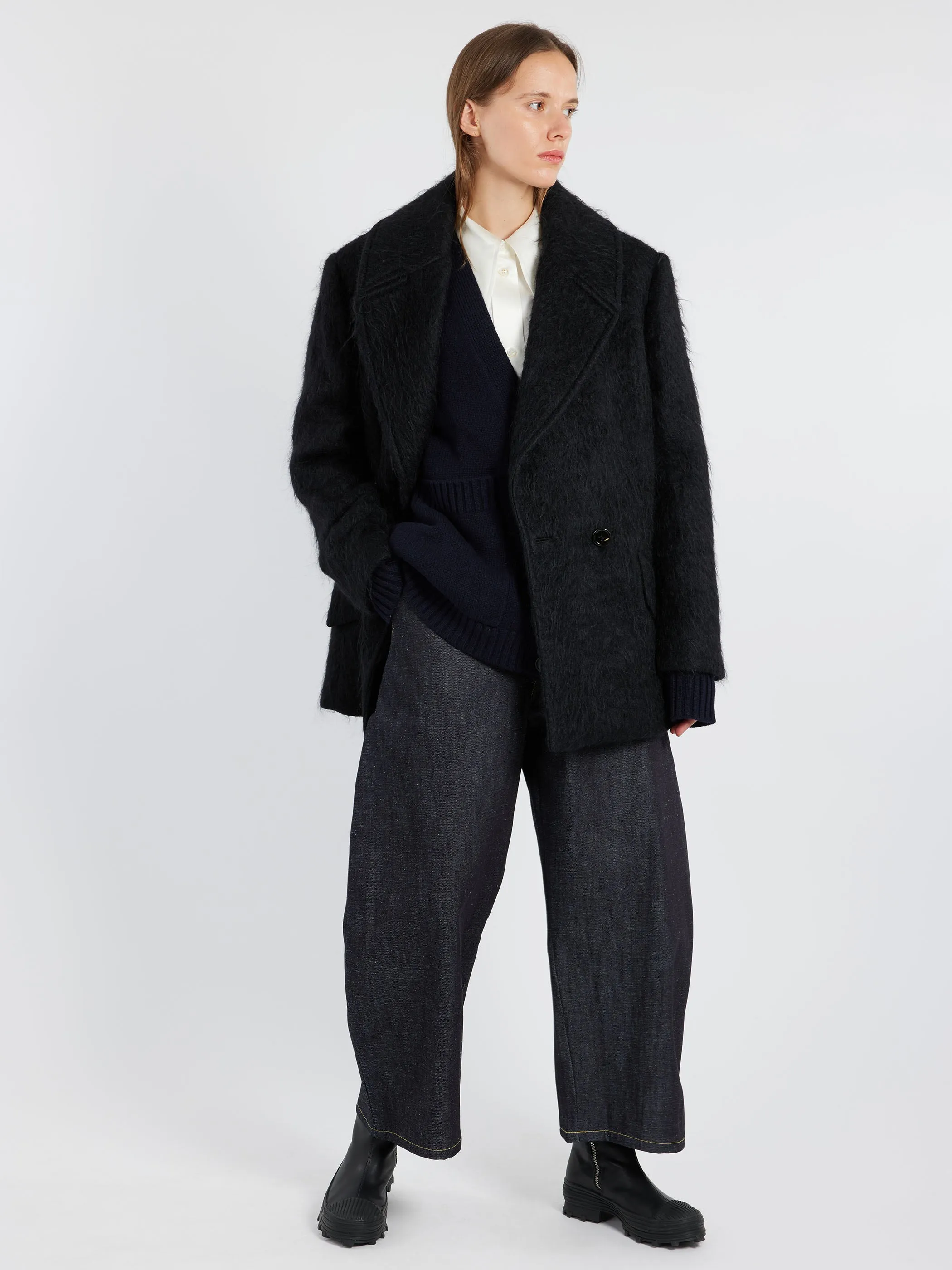 Double-Breasted Coat