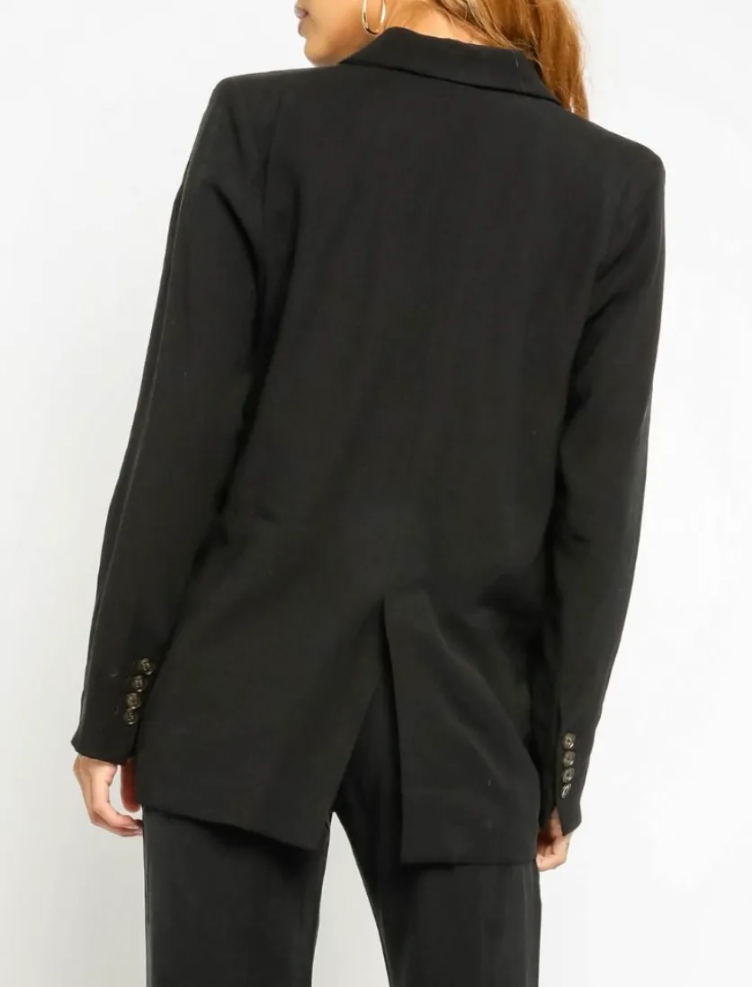 Double Breasted Oversized Blazer