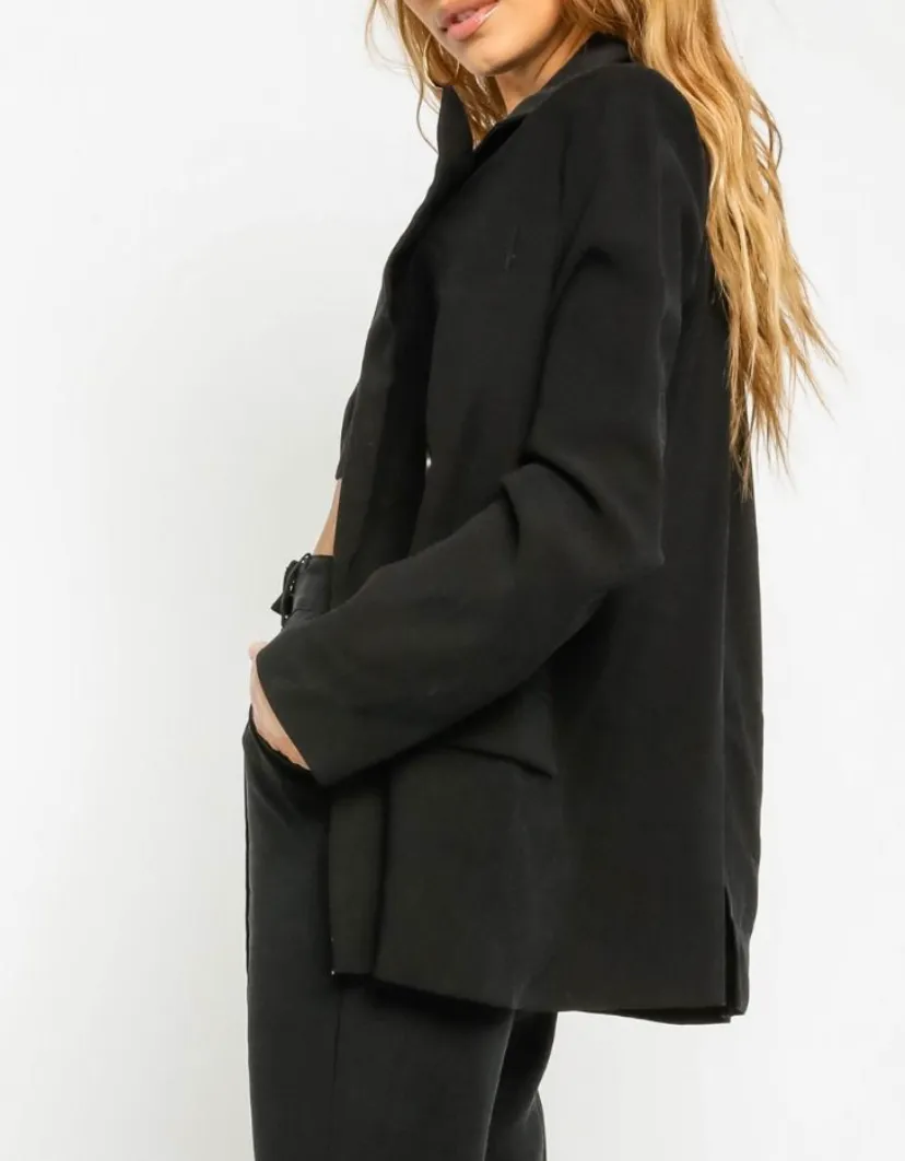 Double Breasted Oversized Blazer