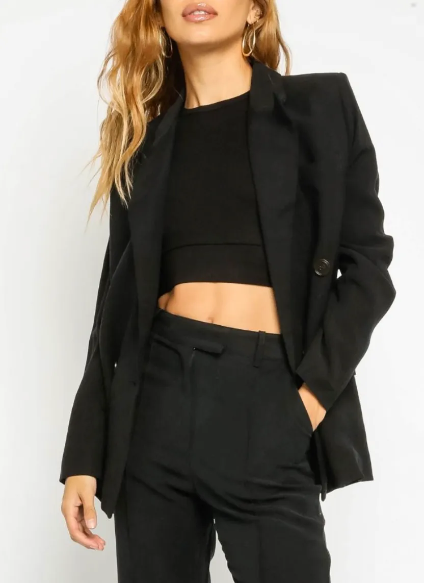 Double Breasted Oversized Blazer