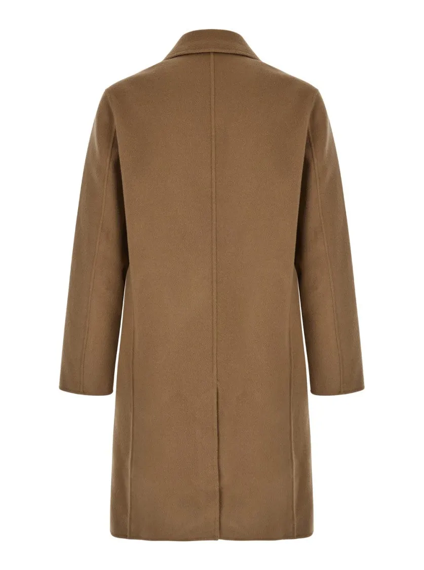 Double-Breasted Wool Coat