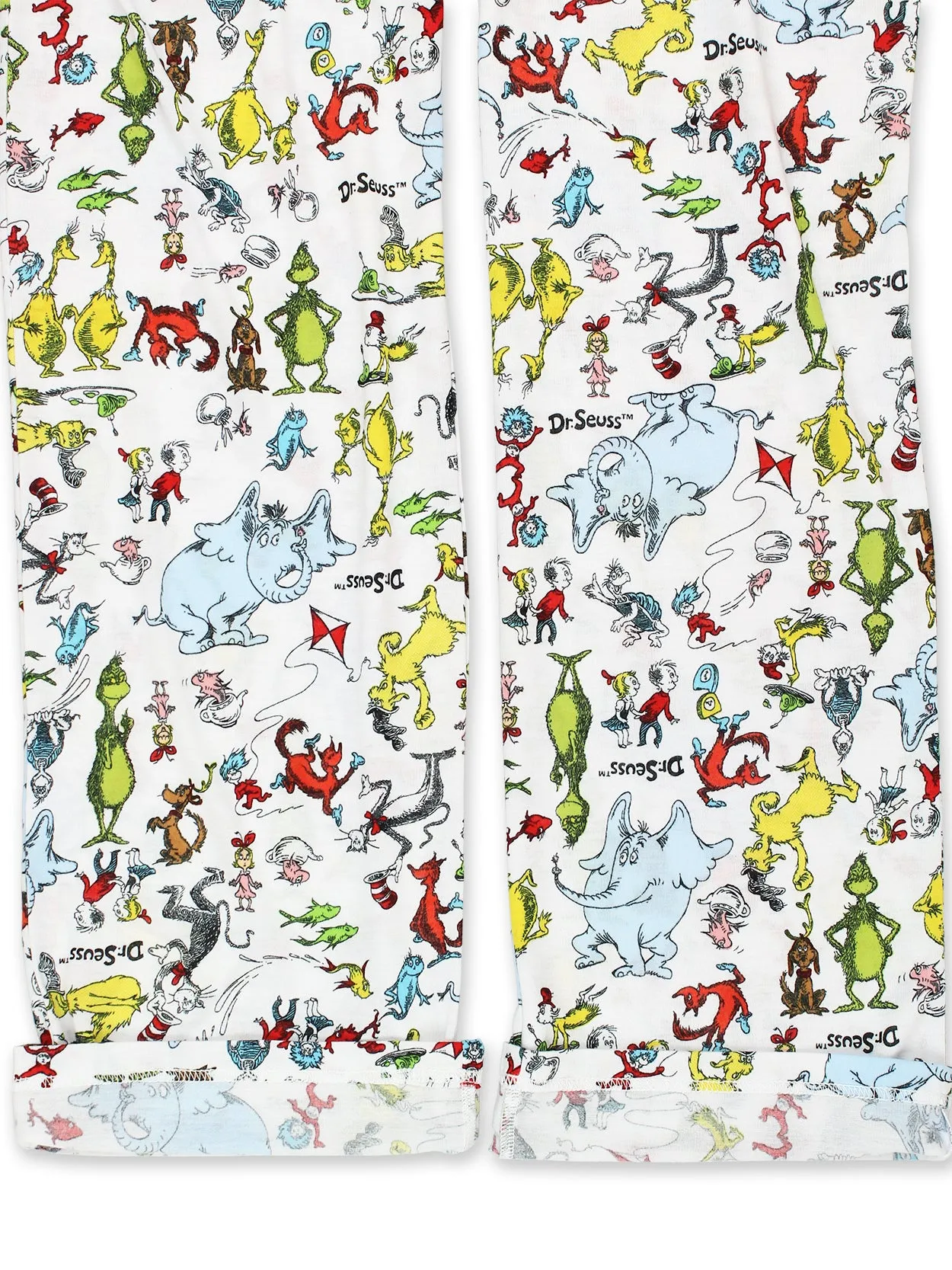 Dr. Seuss Grinch Cat in the Hat Green Eggs and Ham Junior Pajama Pants