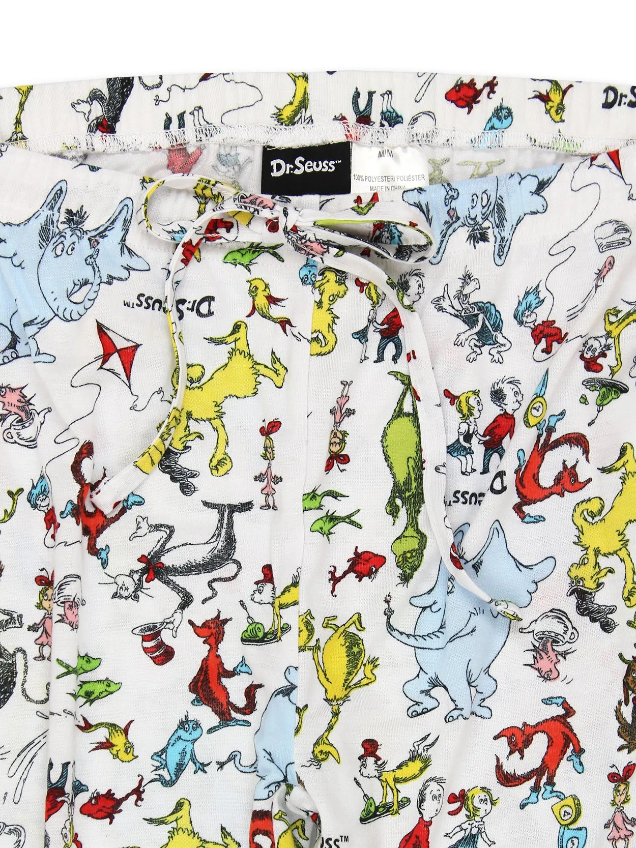 Dr. Seuss Grinch Cat in the Hat Green Eggs and Ham Junior Pajama Pants