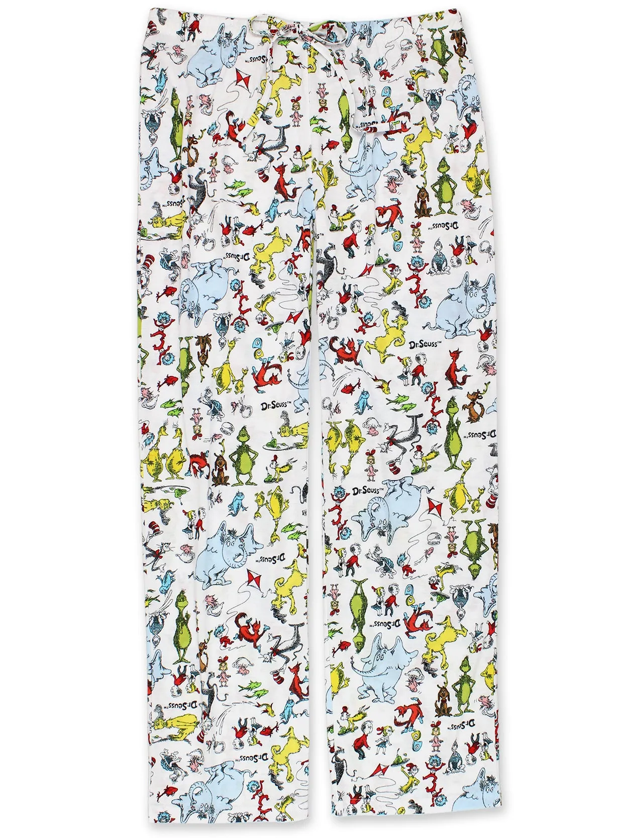 Dr. Seuss Grinch Cat in the Hat Green Eggs and Ham Junior Pajama Pants