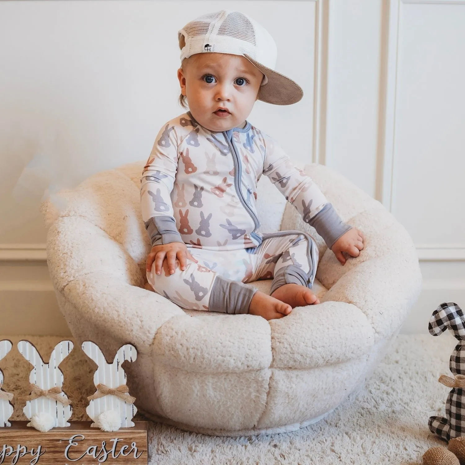 Dream Big Little Co Cotton TailZzz Dream Romper