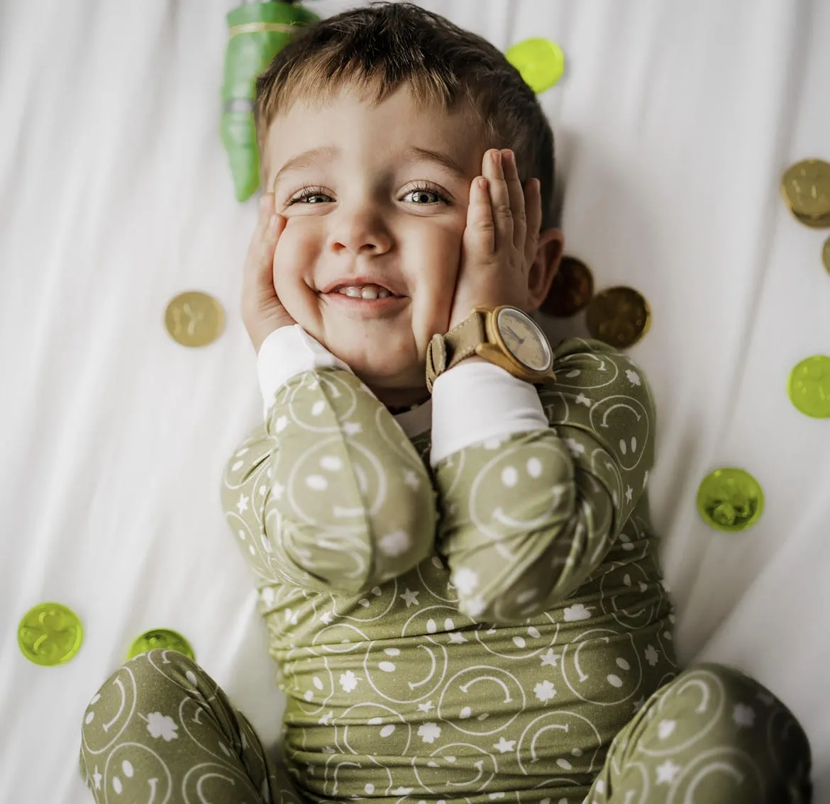 Dream Big Little Co Happy Go Lucky L/S Dream Set