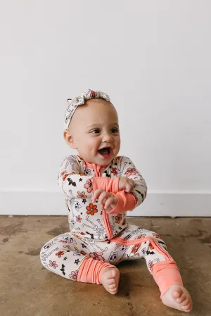 Dream Big Little Co x Madi Nelson Bow-Tastic Skellies Dream Romper