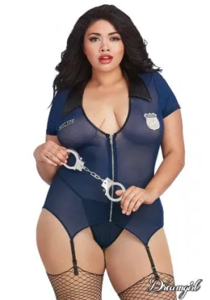 Dreamgirl 4pc Lieutenant Lusty Queen