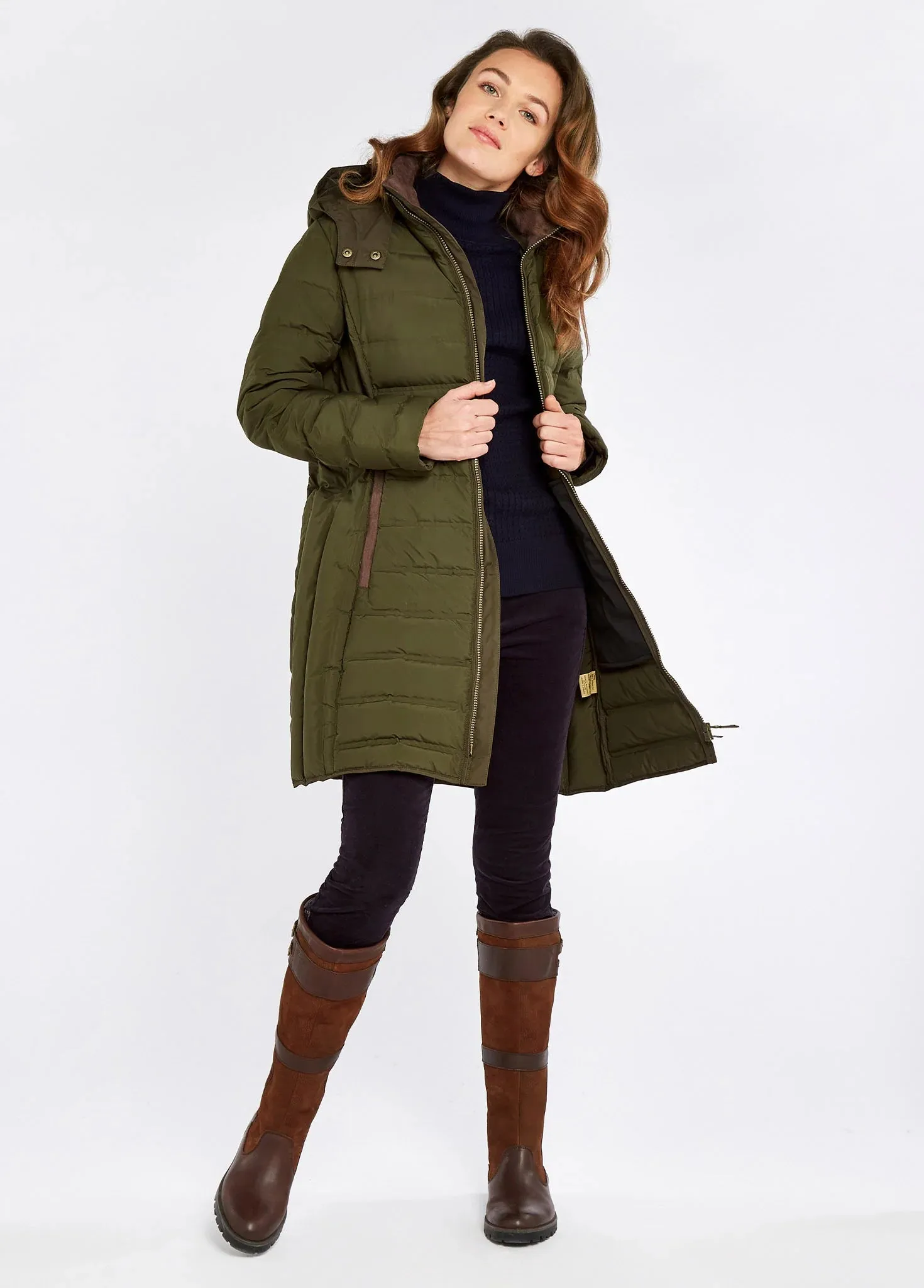 Dubarry Mens Ballybrophy coat - Olive