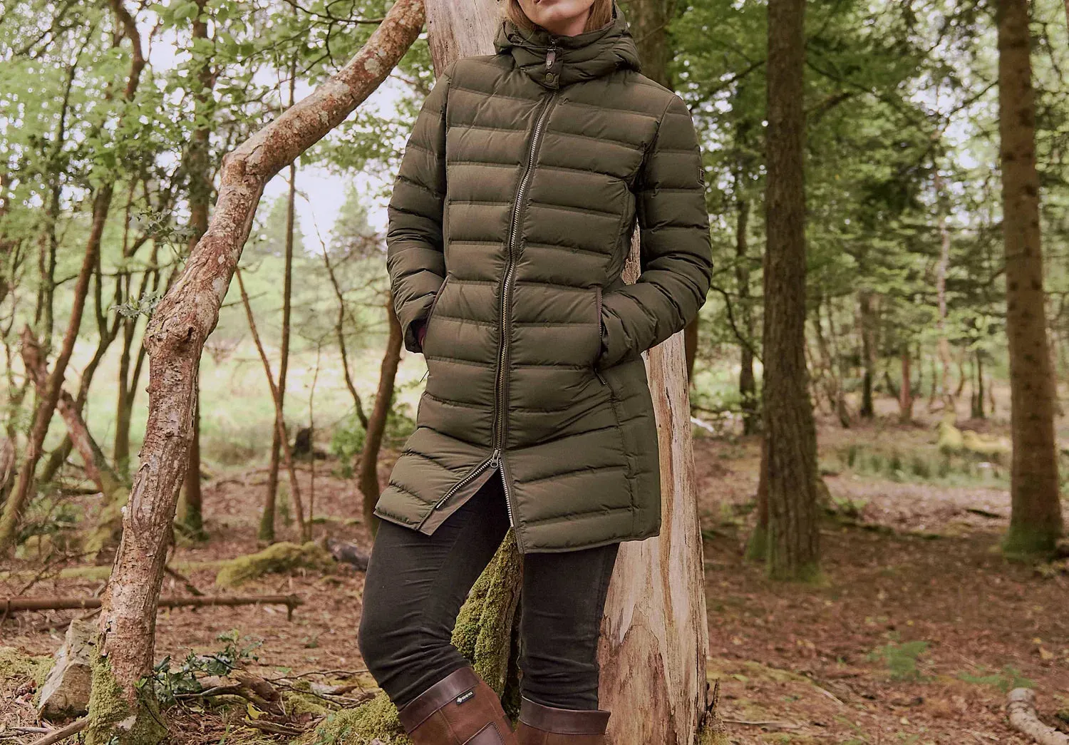 Dubarry Mens Ballybrophy coat - Olive