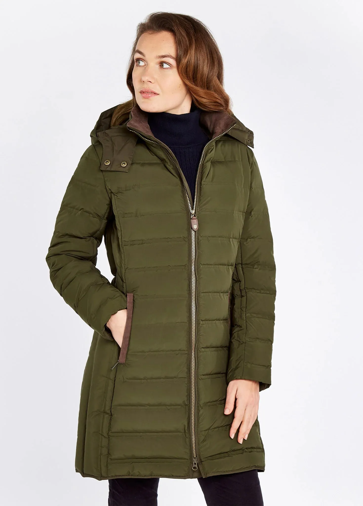 Dubarry Mens Ballybrophy coat - Olive