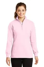 Eddie Bauer Womens Fleece Quarter Zip Top