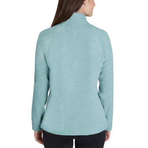 Eddie Bauer Womens Fleece Quarter Zip Top