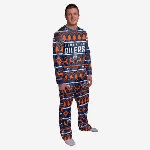 Edmonton Oilers Family Holiday Pajamas