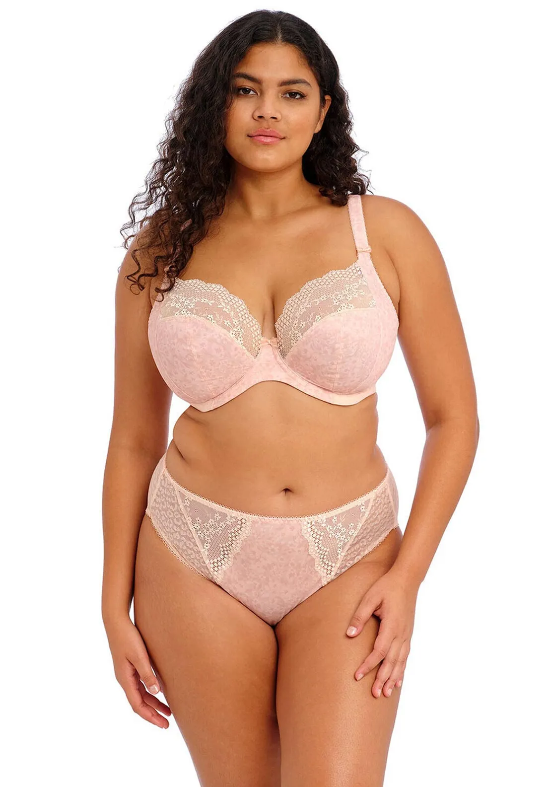 Elomi Lucie Stretch Plunge Bra, Pink