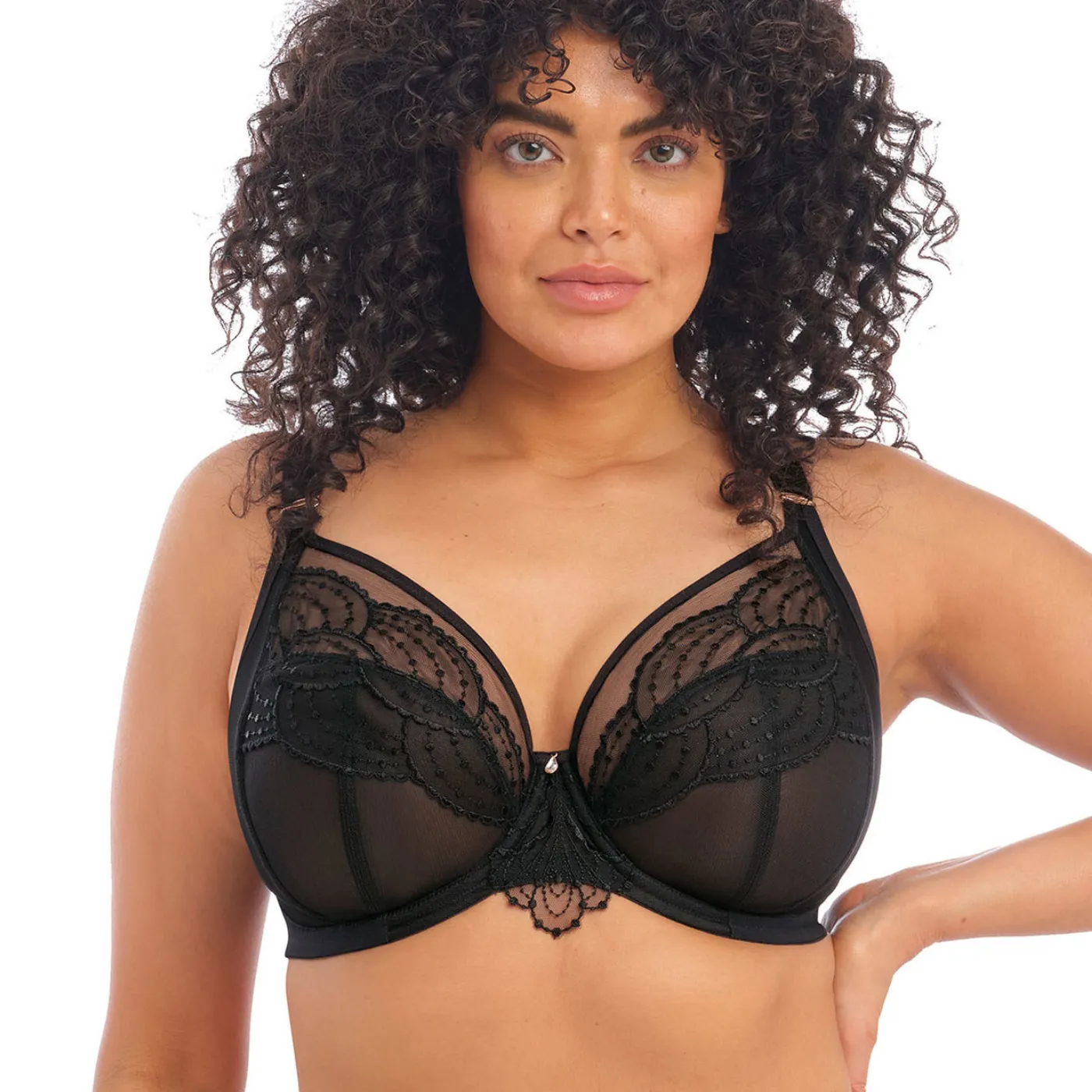 Elomi Priya Plunge Bra | Black