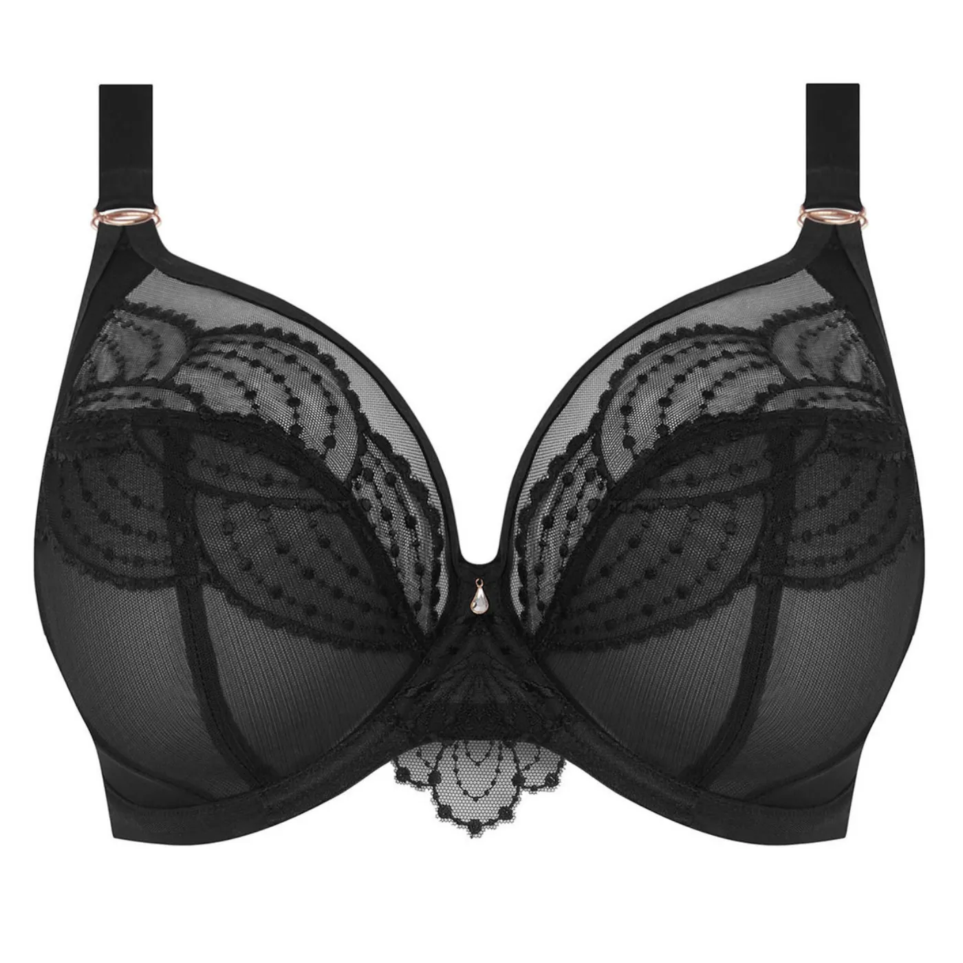 Elomi Priya Plunge Bra | Black
