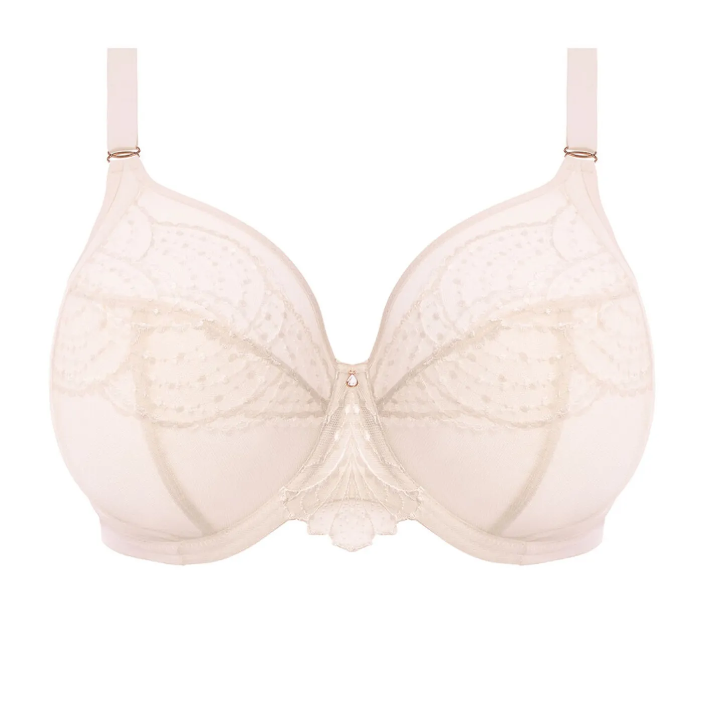 Elomi Priya Plunge Bra | Vanilla
