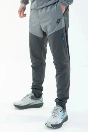 elude ghost men's pants light grey/coal/blue