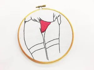 Embroidery Porn | panty