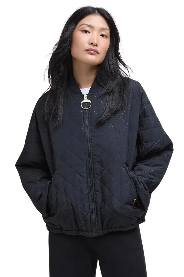 Emlyn Quilt - Black/Ancient