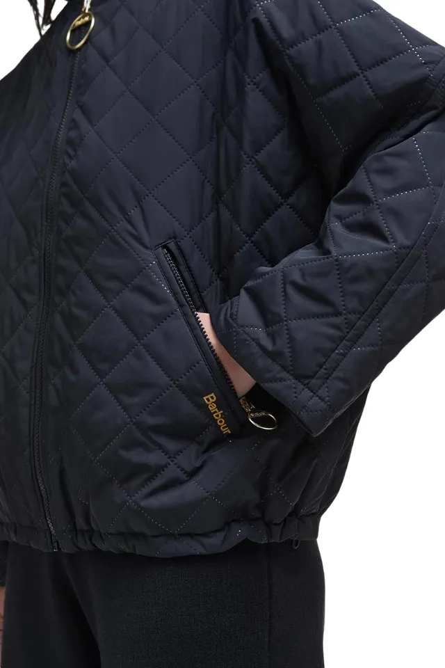 Emlyn Quilt - Black/Ancient