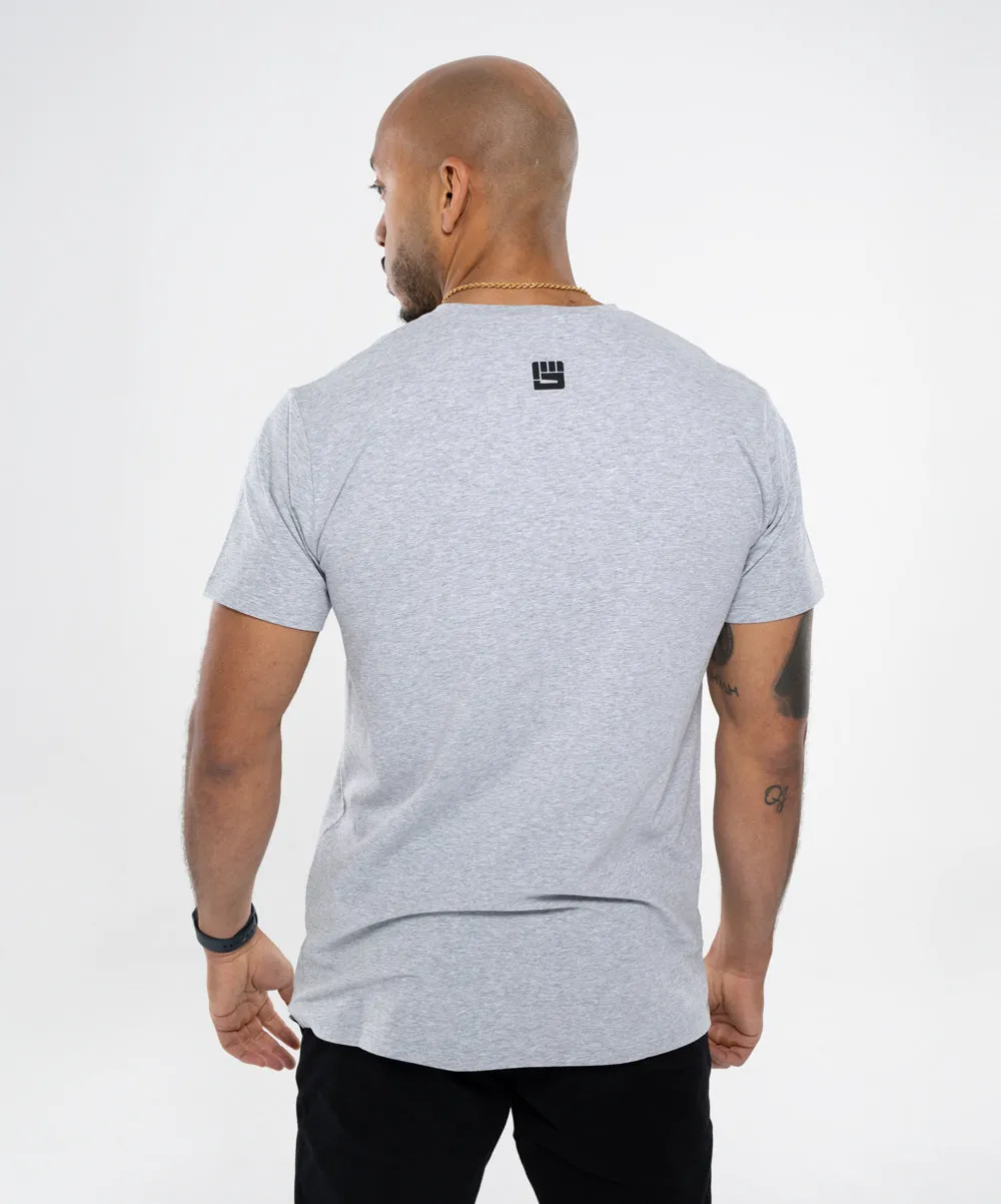 ENERGY Performance Tee in Heather Grey