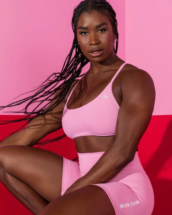 Essence Bralette - Candy Pink