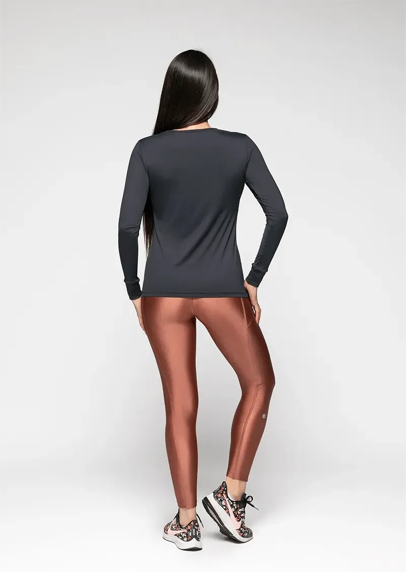 Essentials Laura Long-Sleeve Top - Black