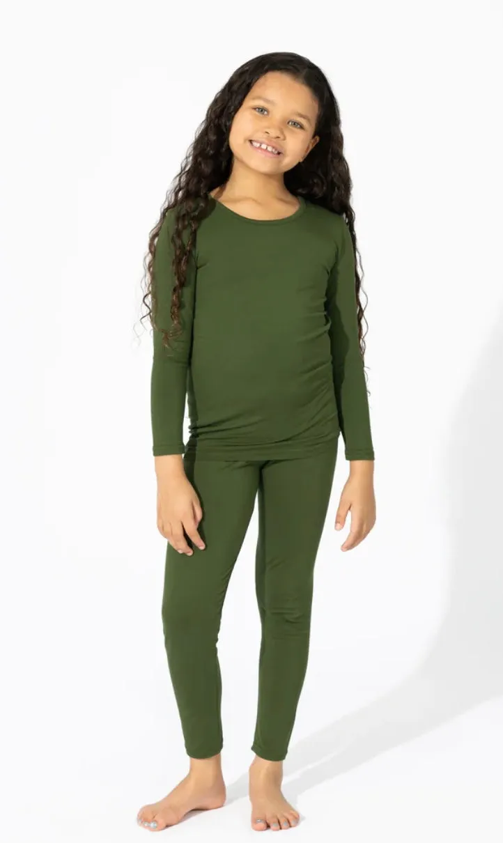 Evergreen Bamboo Kids Pajamas